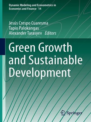 cover image of Green Growth and Sustainable Development